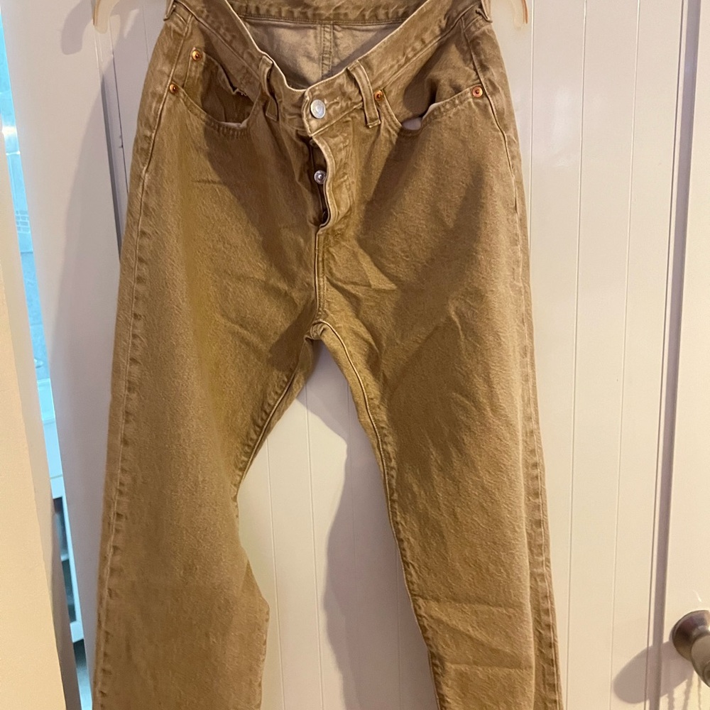 Levi's Premium women Khaki/Tan Twill Chinos
